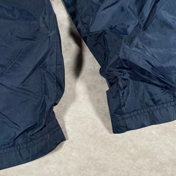 90’s Blue And White Striped Snap On Track Vintage Pants - Picture 7 of 10